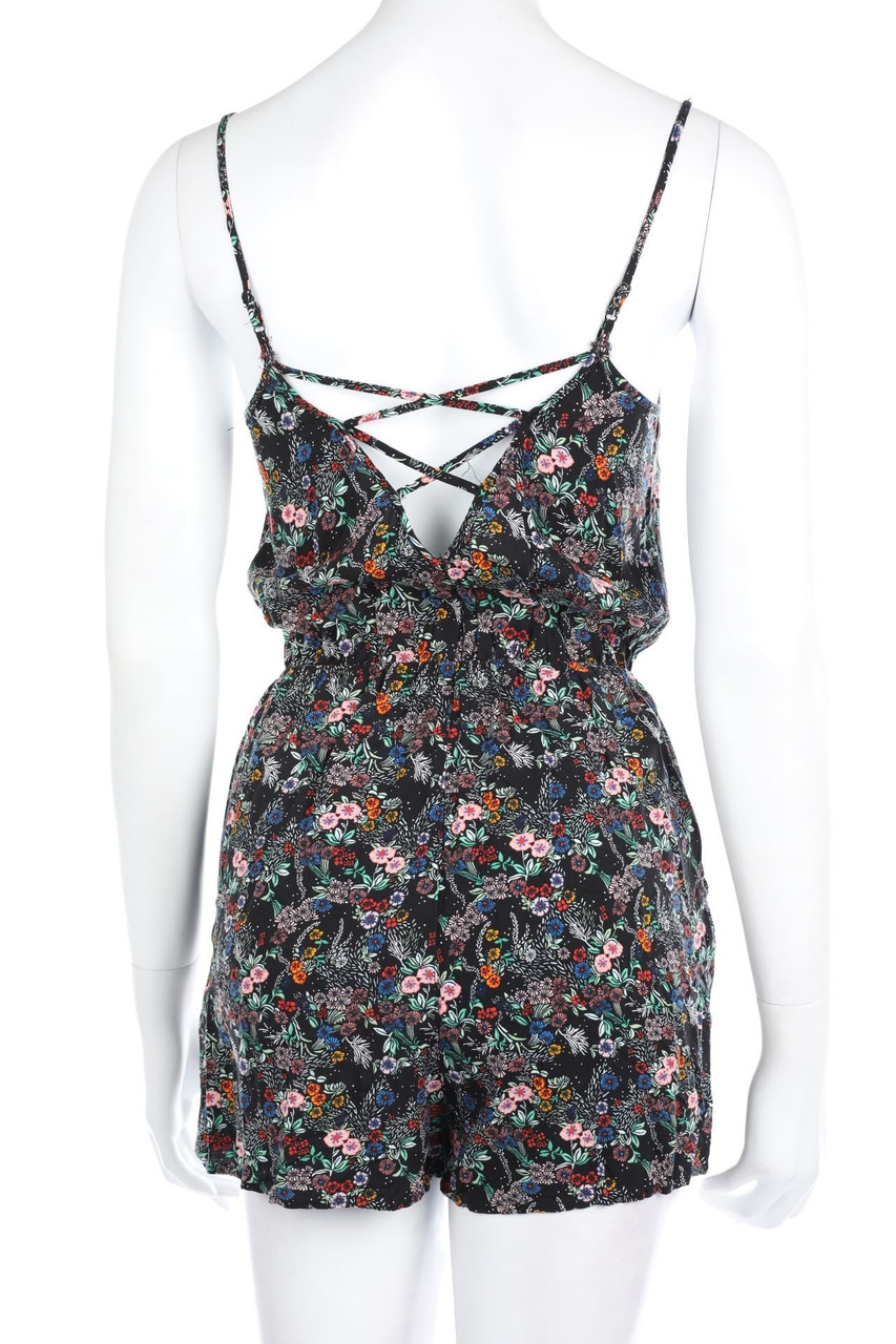 H&M DIVIDED - Playsuit mit Blumen-Print - D 34