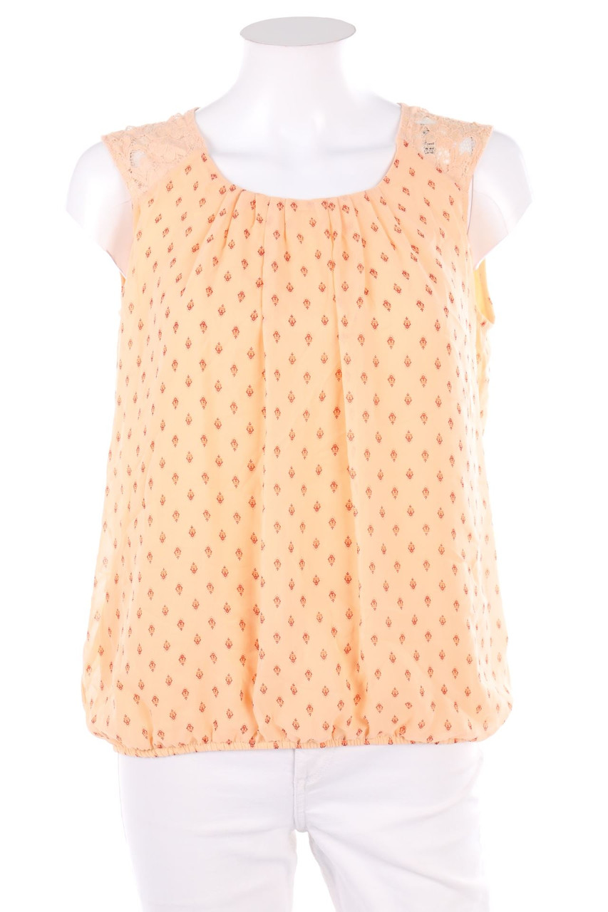 Ohne Label - Blusentop mit Muster - D 40