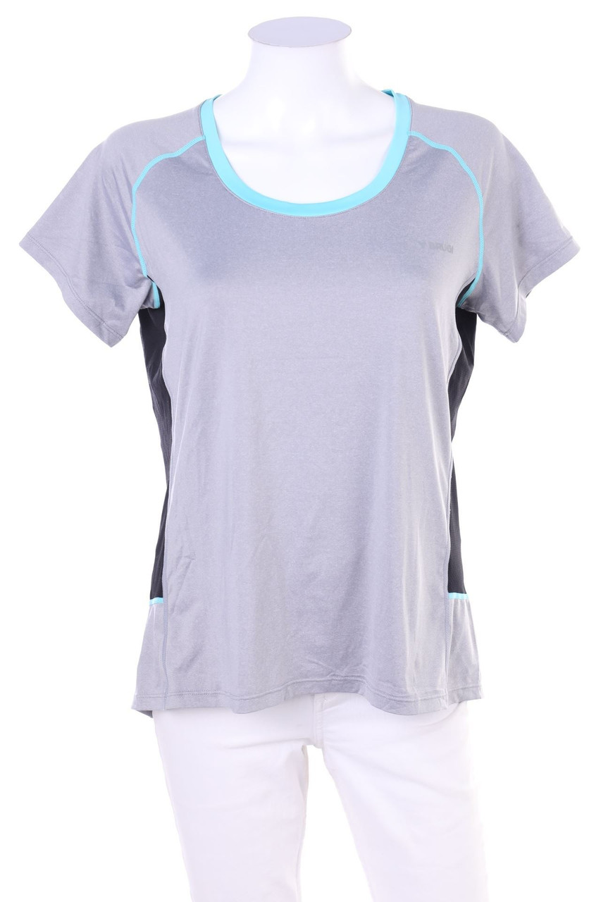 Brugi - Sport T-Shirt mit Logo-Print - XL