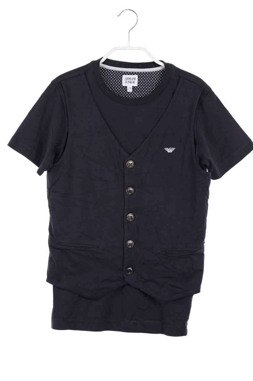 ARMANI JUNIOR - T-Shirt im Layer Look - 158