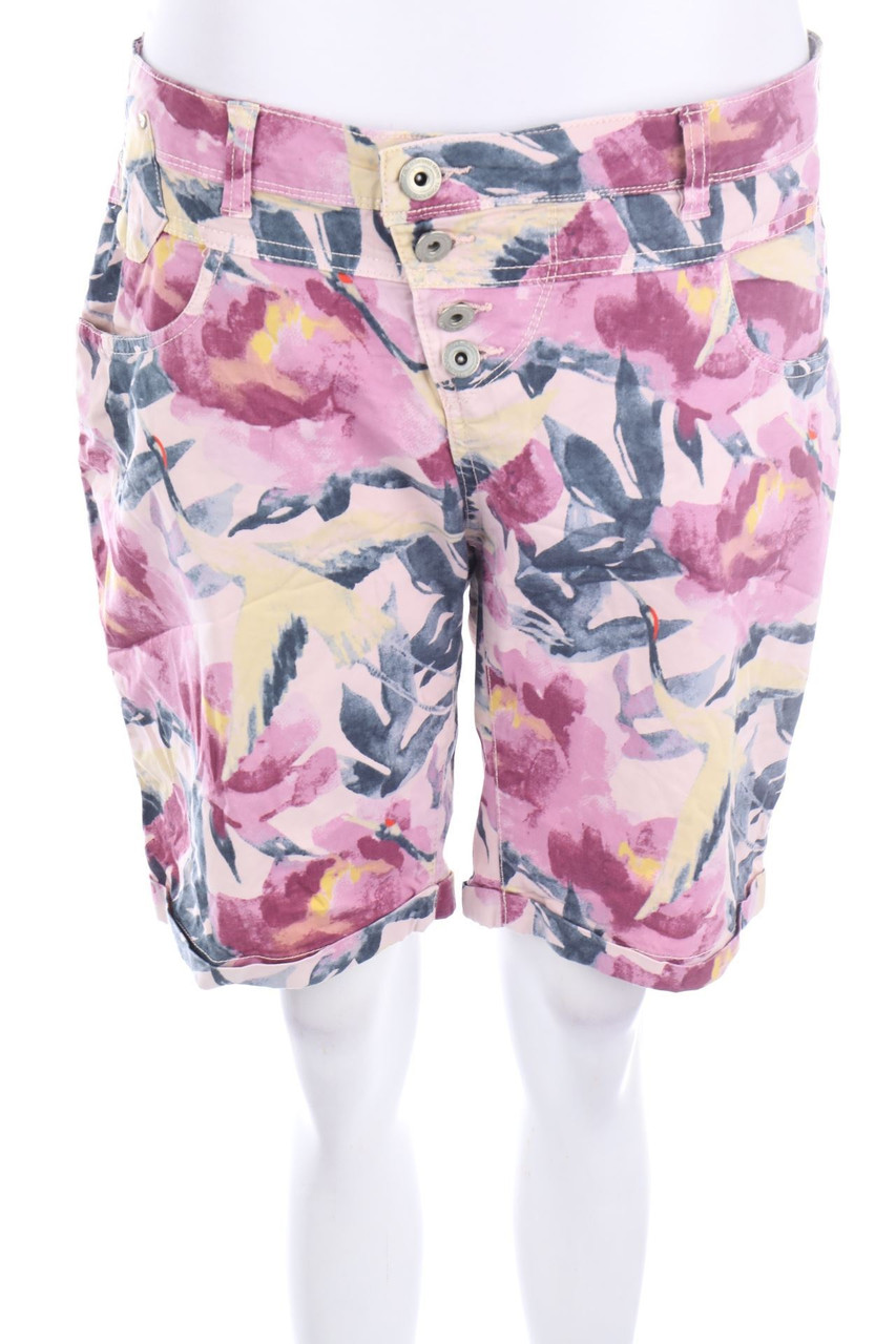ROCK ANGEL - Shorts mit Tropical Print - L