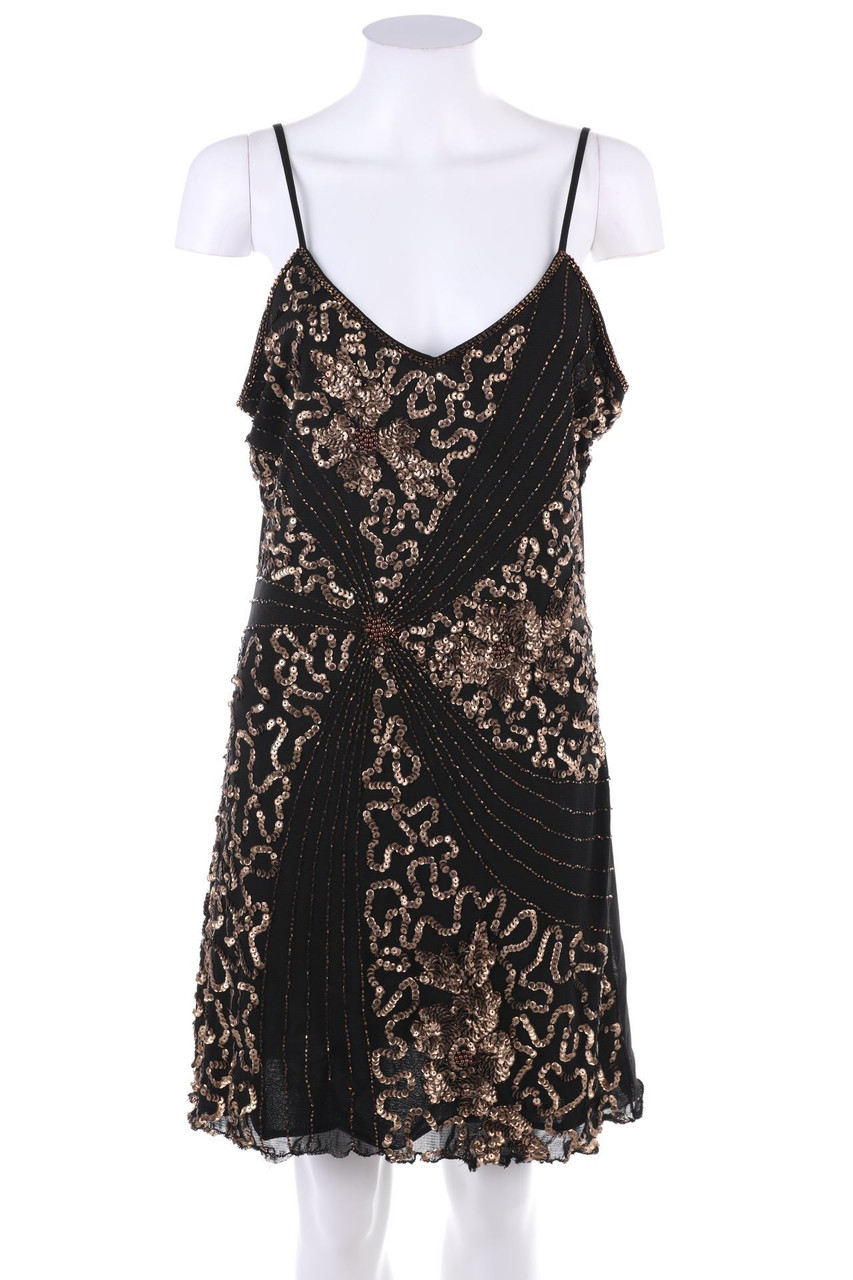 Ohne Label - Party-Kleid mit Pailletten - M