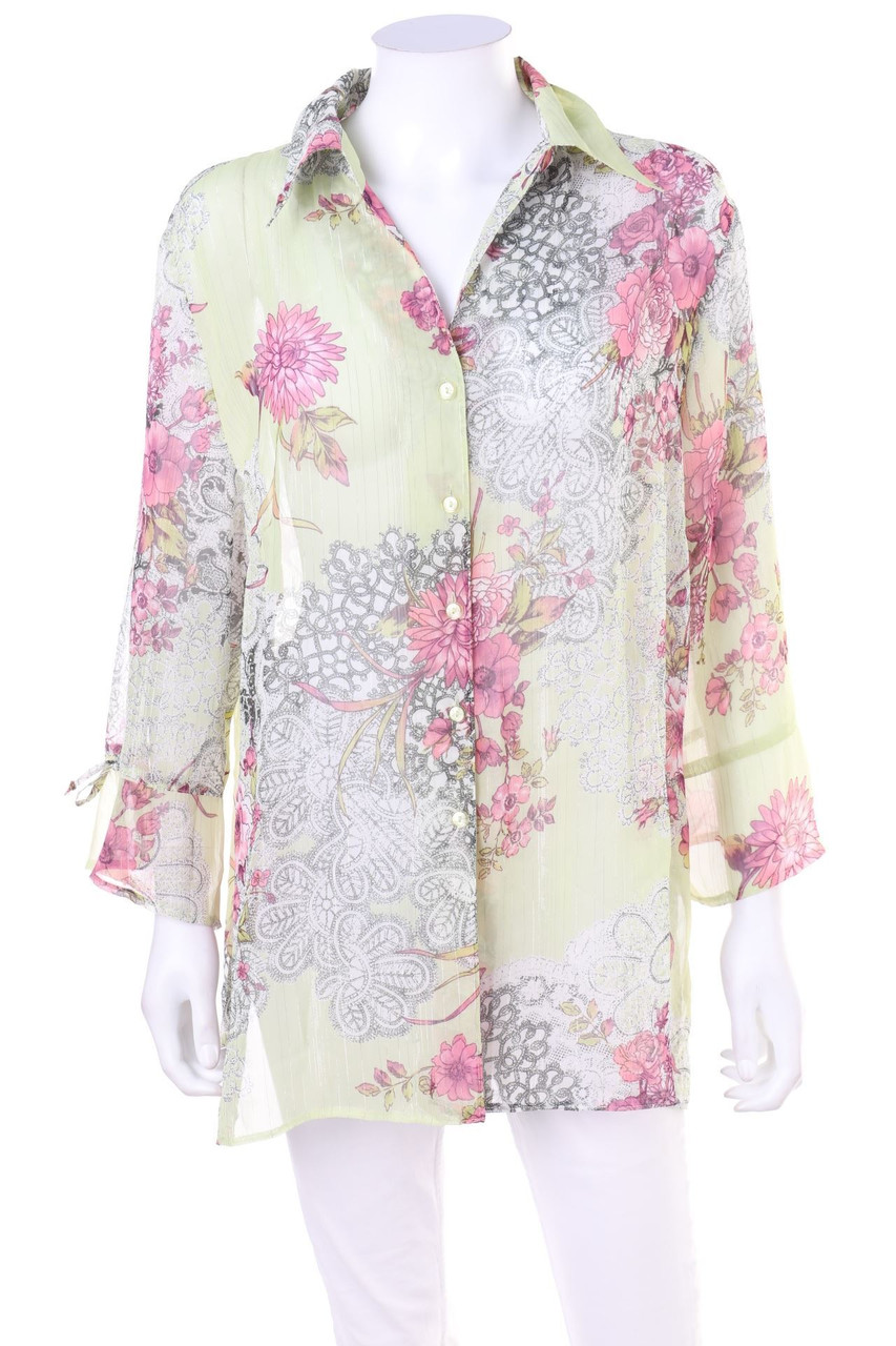 BEXLEYS - Bluse mit Blumen-Print - D 46