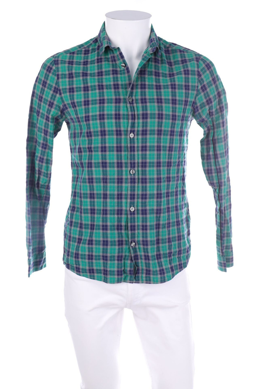 H&M - Hemd mit Tartan-Muster - S