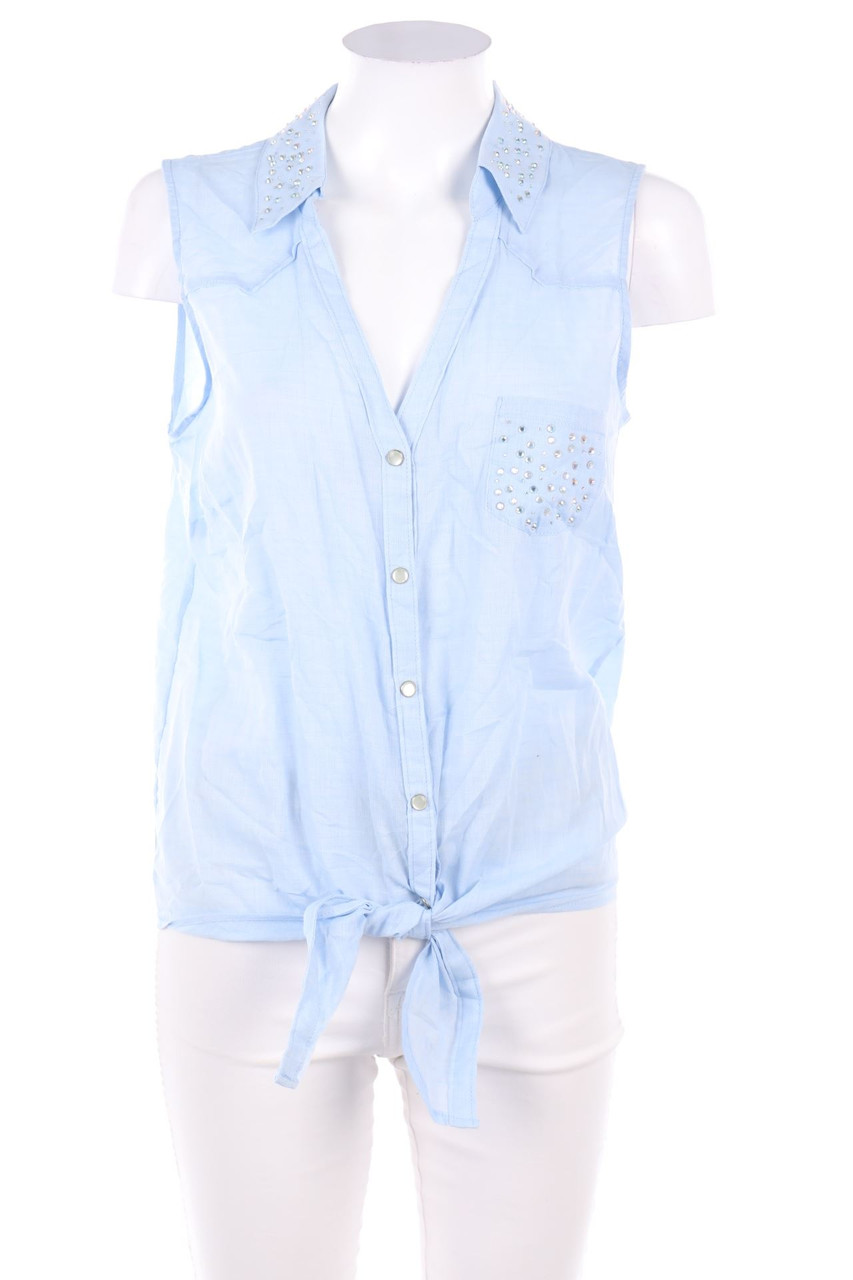 TALLY WEiJL - Blusentop mit Pailletten - M