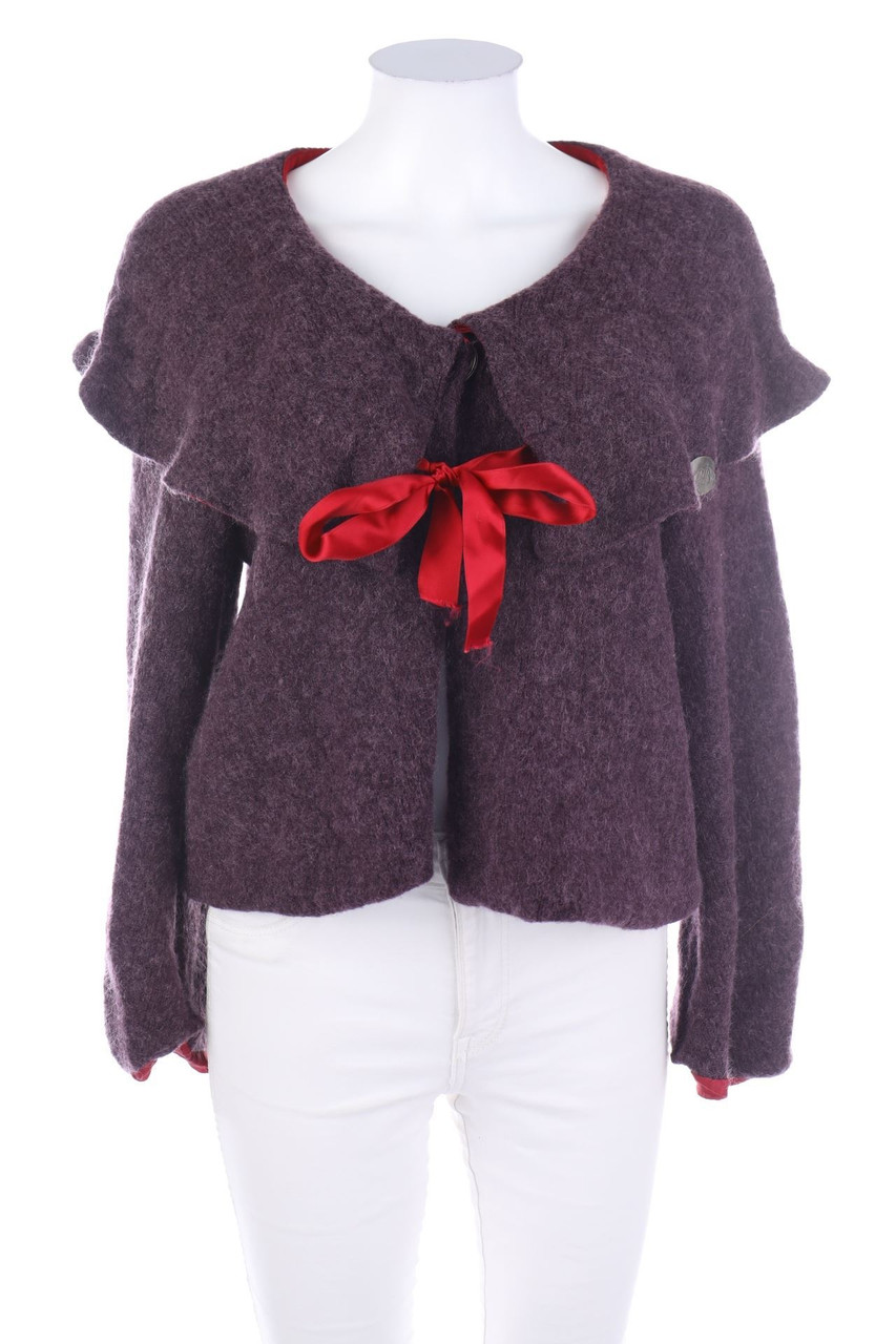 Anna Biagini - Cardigan mit Wolle - L
