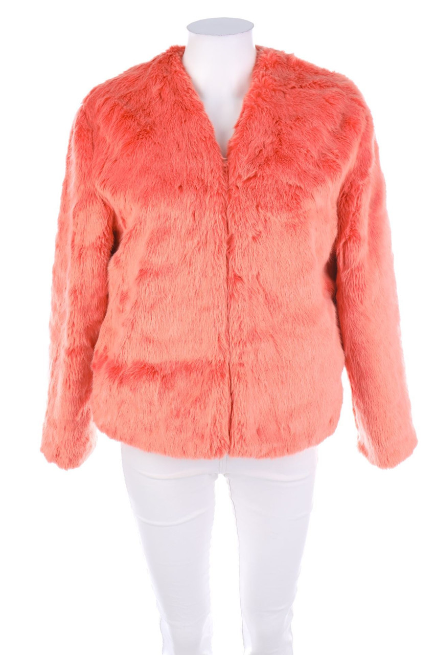 PULL&BEAR - Fake Fur-Jacke - M