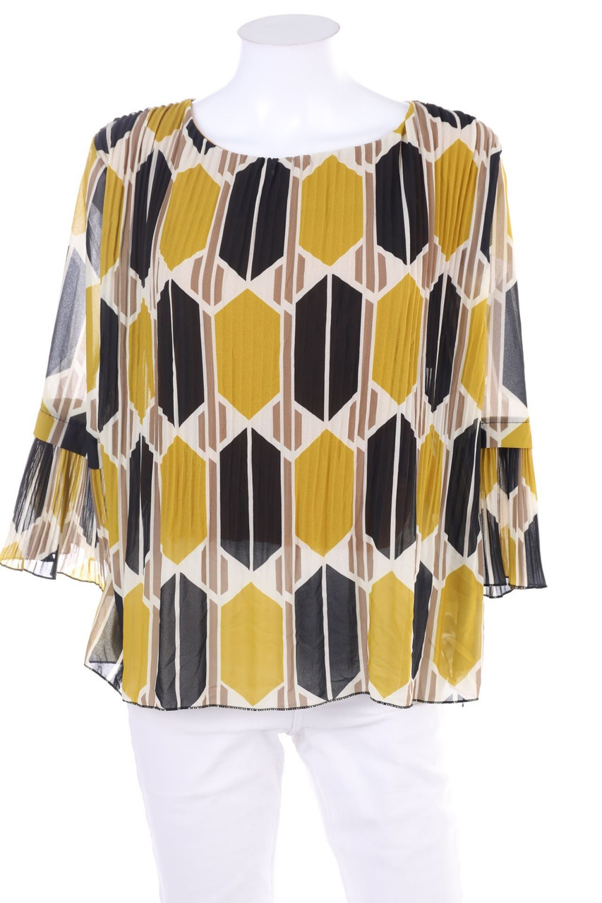 NEW COLLECTION - Print-Bluse mit 3/4-Ärmel - D 42