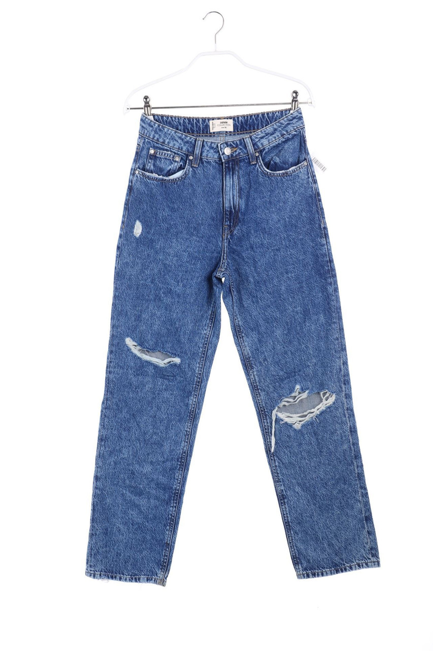 TALLY WEiJL - Destroyed Straight Cut Jeans - D 36