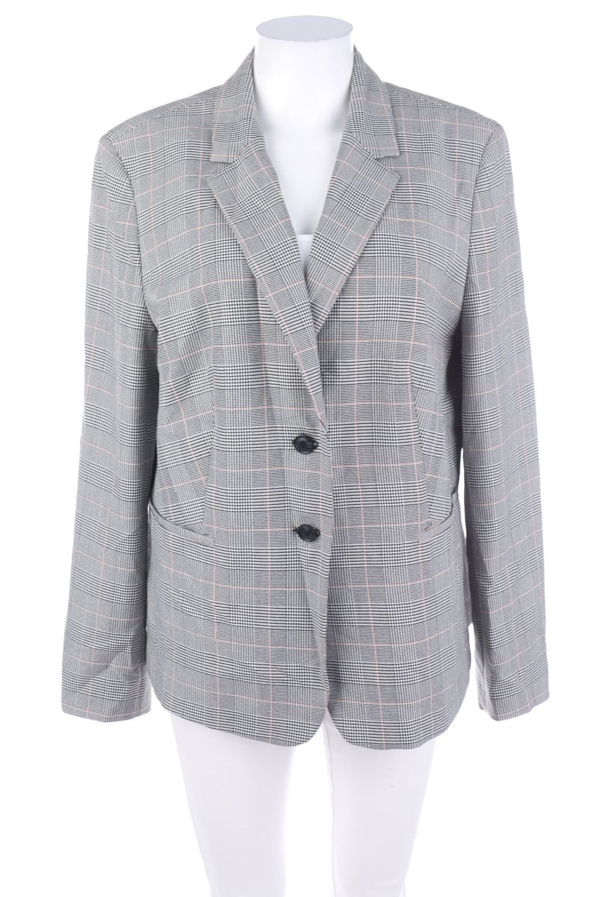 MONTEGO - Blazer mit Karo-Muster - D 46