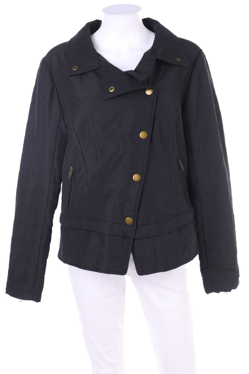 BON´A PARTE - wattierte Jacke mit asymmetrischem Schnitt - D 42