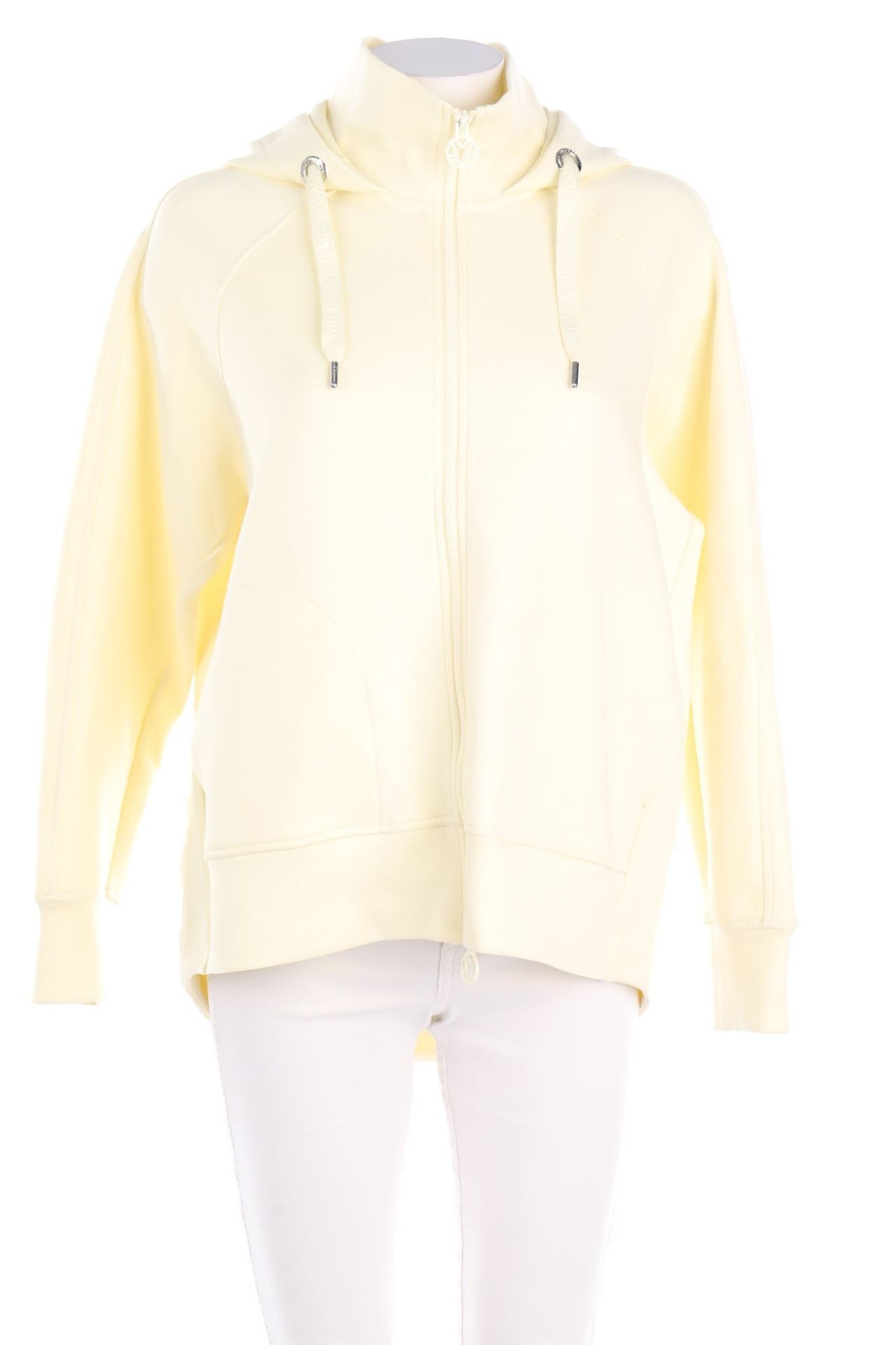 FUCHS SCHMITT - Hoodie-Sweatjacke mit Logo-Print - D 34