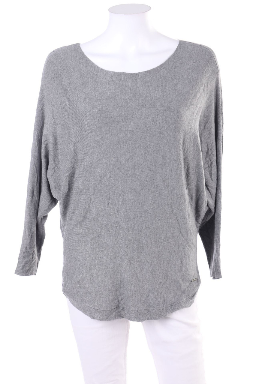 MORE & MORE - Strick-Pullover mit Batwing-Ärmeln - D 36