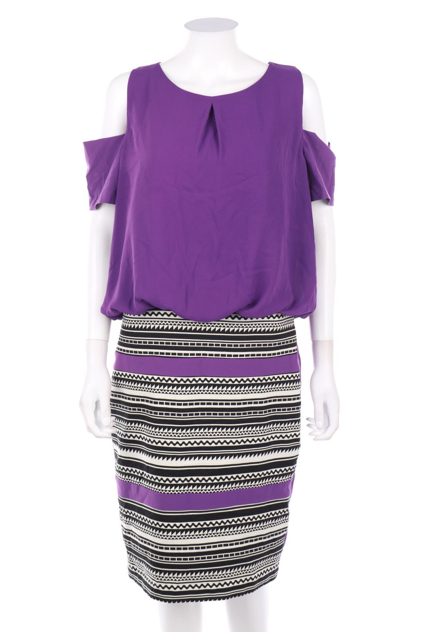 Junona - Kleid mit geometrischem Muster - XXL
