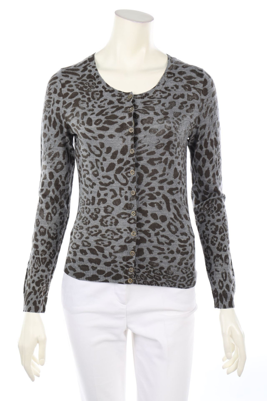 BOSS ORANGE - Cardigan mit Leo-Print - XS