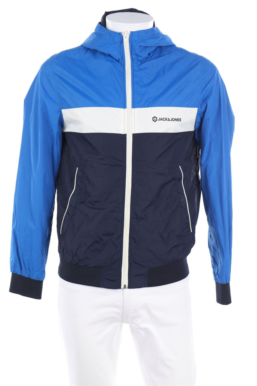 JACK & JONES - Windbreaker-Jacke mit Logo-Print - S