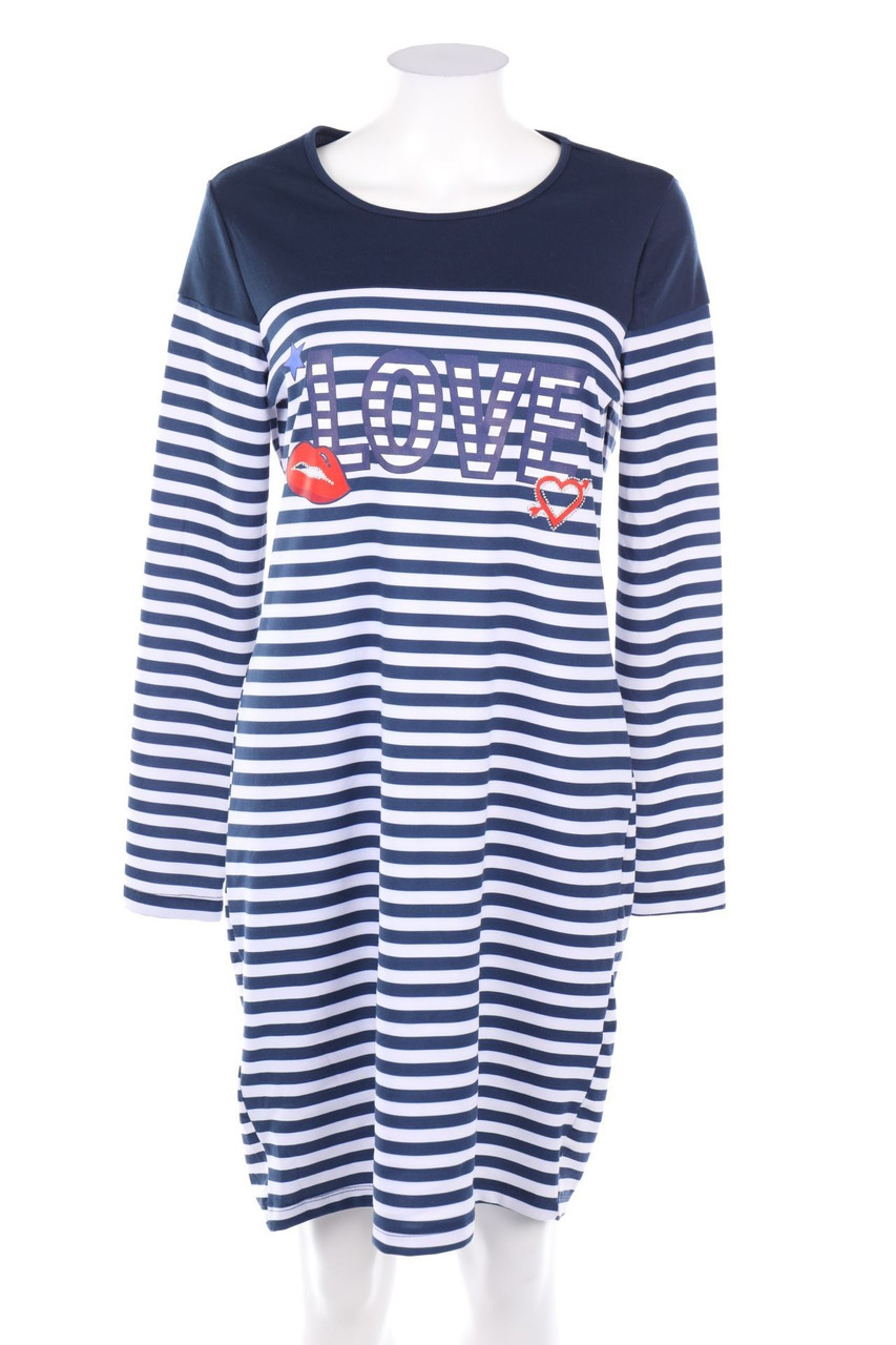 LAURA KENT - Kleid mit Strass-Steinen - D 38