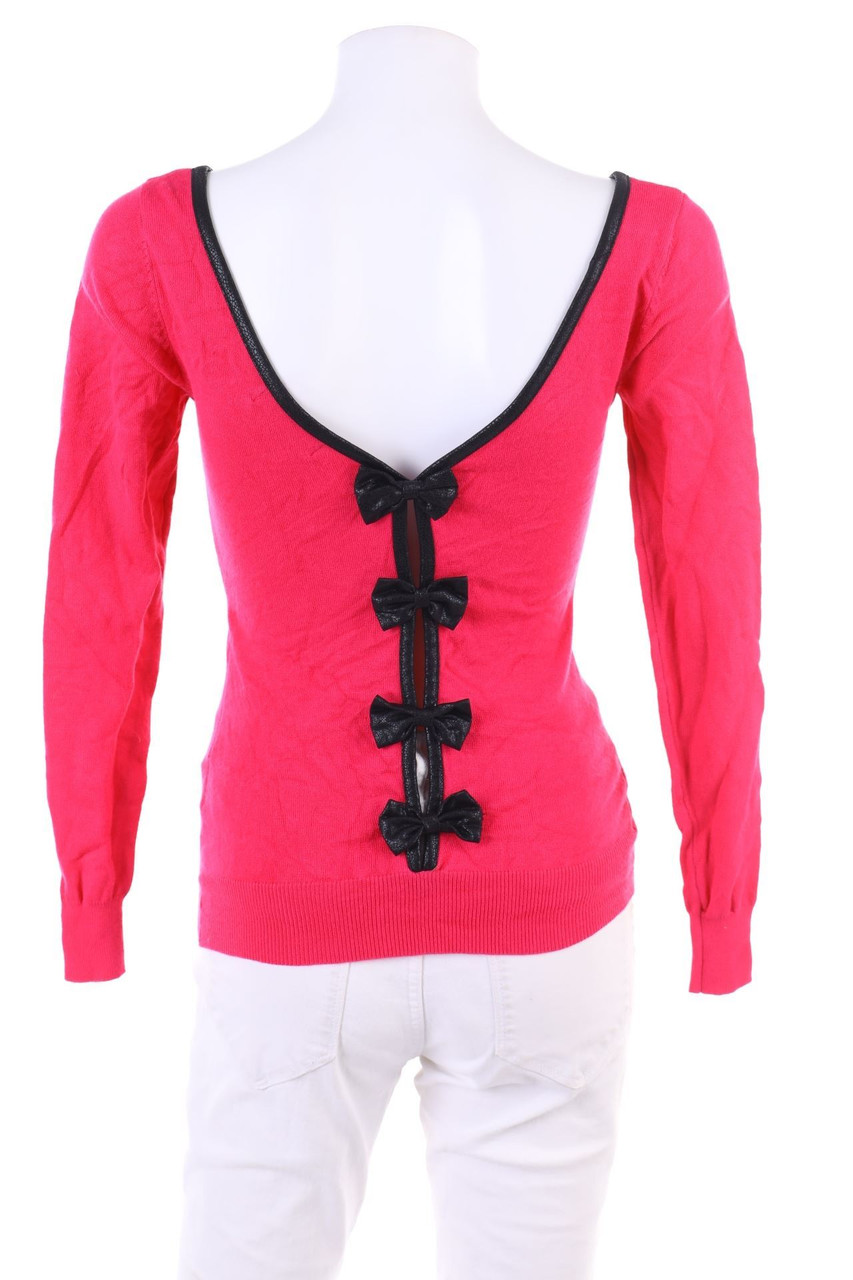 Koucla - Strick-Pullover mit Rückenausschnitt - ONE SIZE