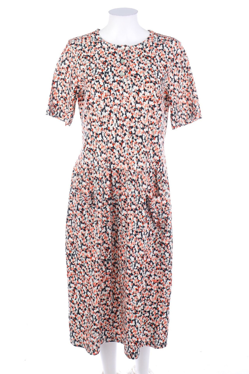 Peter Hahn - Kleid mit Blumen-Print - L