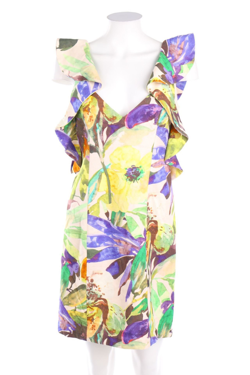 TUFI DUEK - Kleid mit Blumen-Print - M