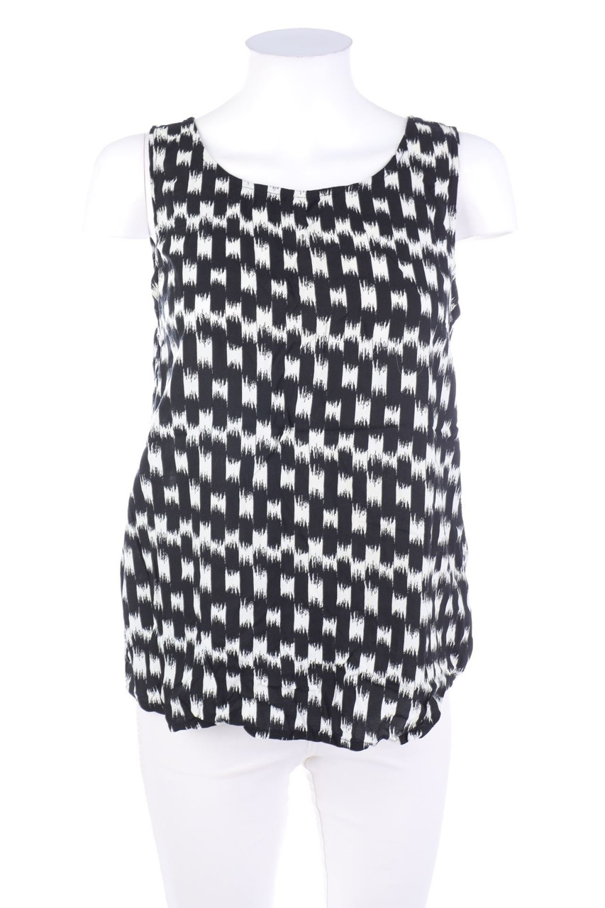 ICHI - Blusentop mit Print - M