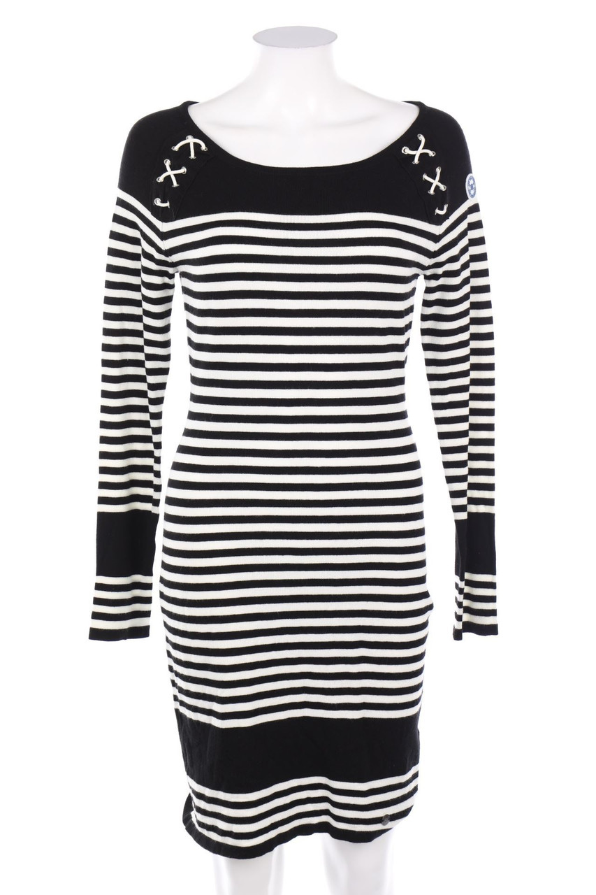 TOM TAILOR POLO TEAM - Strickkleid mit Streifen - D 36