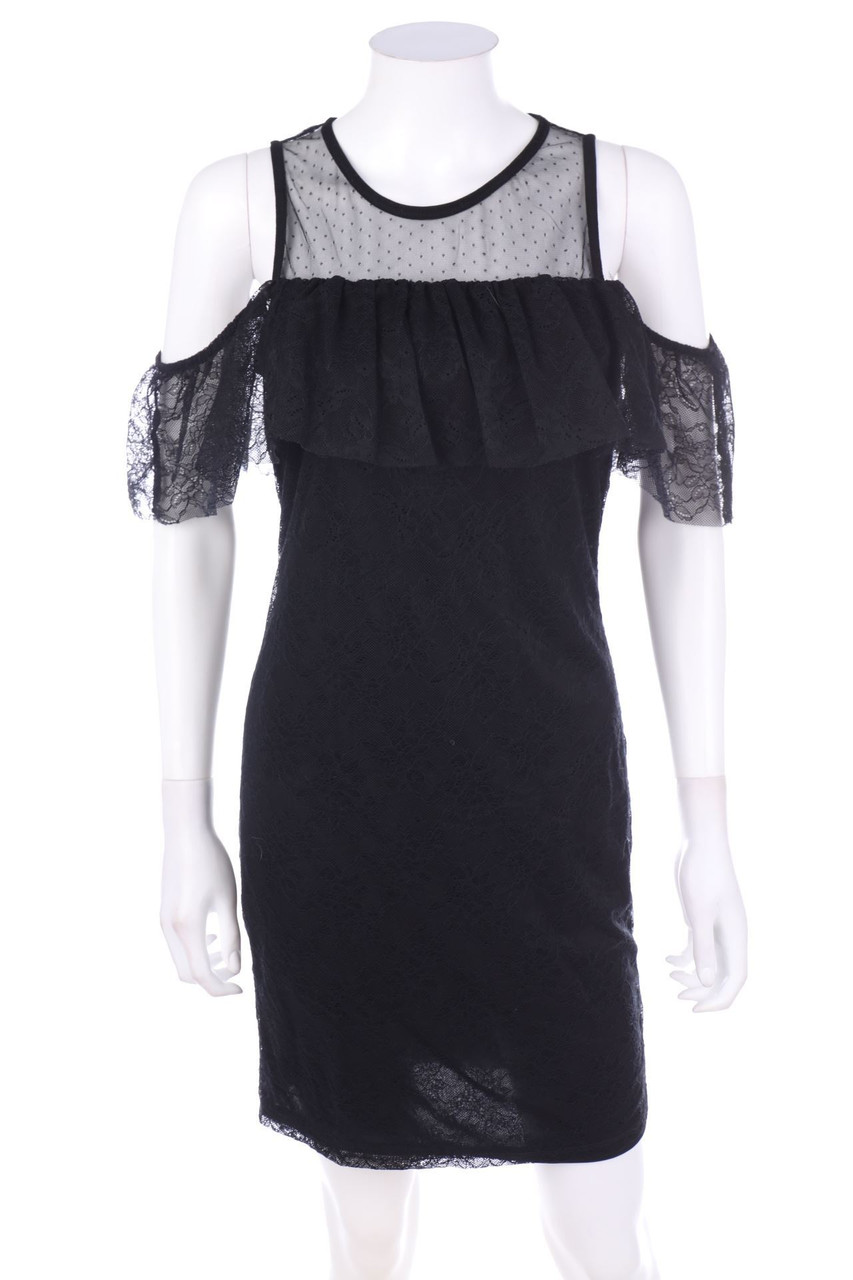 TALLY WEiJL - Cold-Shoulder-Kleid aus Spitze - XL