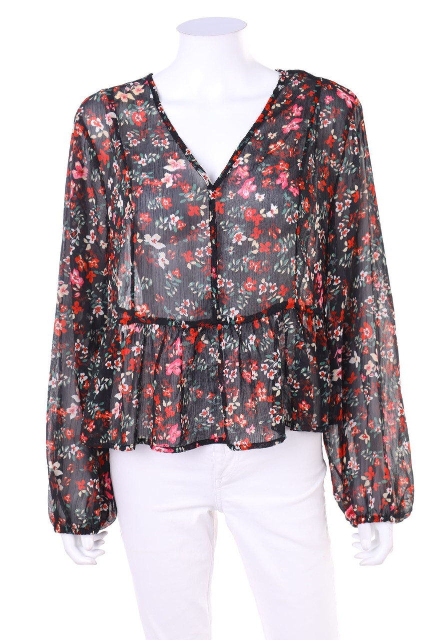 FB SISTER - Bluse mit Blumen-Print - XL