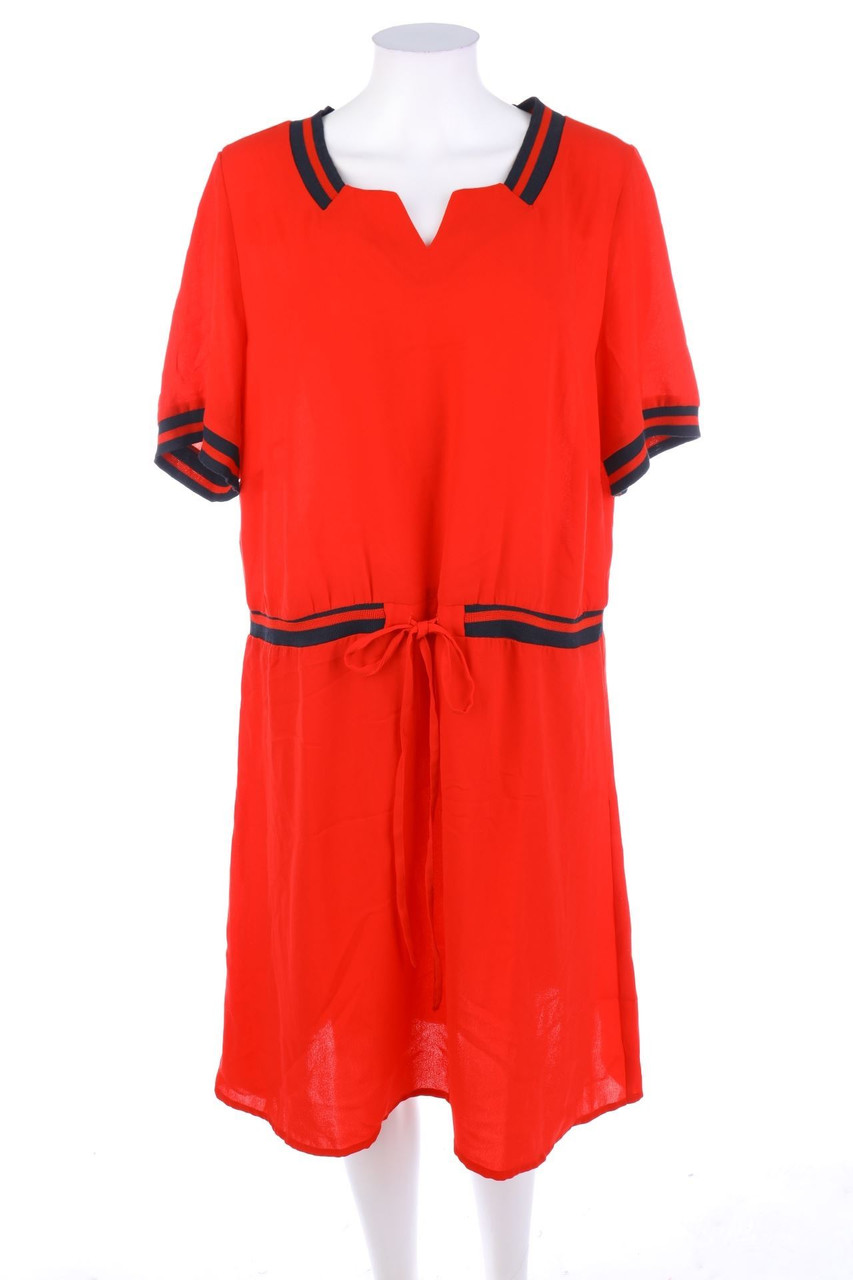 Ohne Label - Kleid mit Tunnelzug - D 44