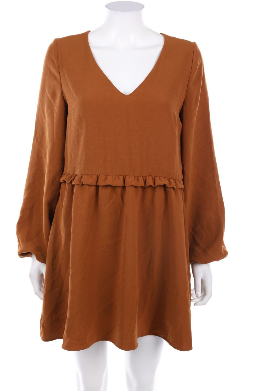 SÉZANE - Kleid im Boho-Stil mit Rüschen - D 34