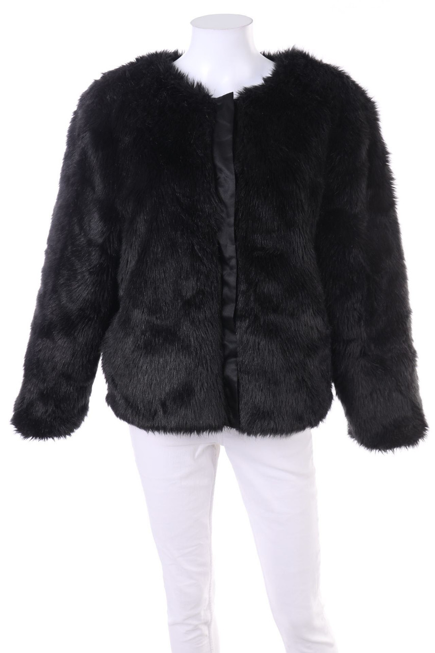 NA-KD - Fake Fur-Jacke - M