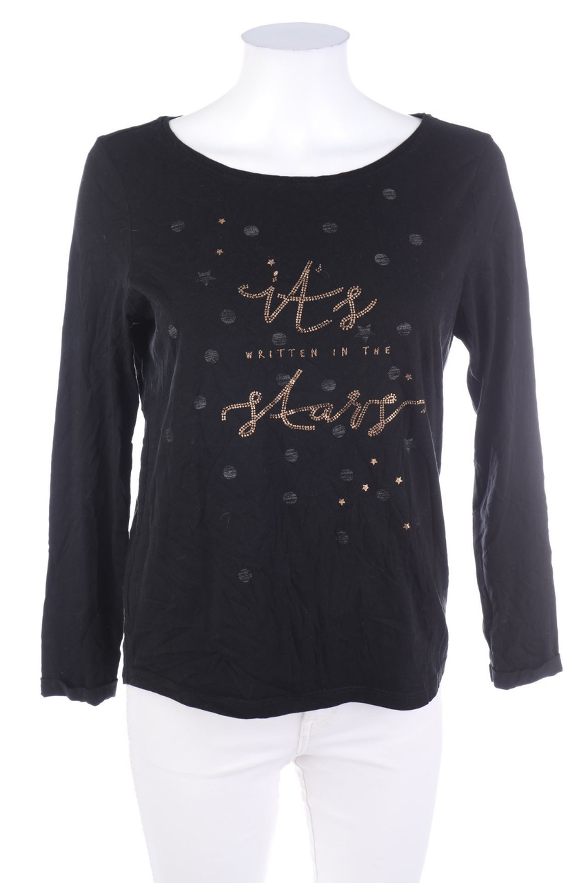 ESPRIT - Longsleeve-Shirt mit Print - XS