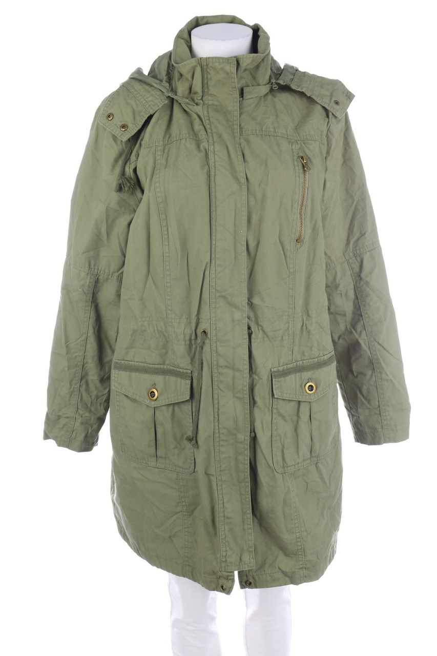 bonprix collection - Übergangs-Mantel mit Kapuze - D 42