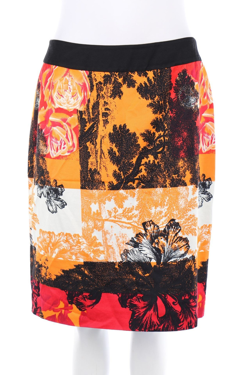 s.Oliver SELECTION - Rock mit Blumen-Print - D 40