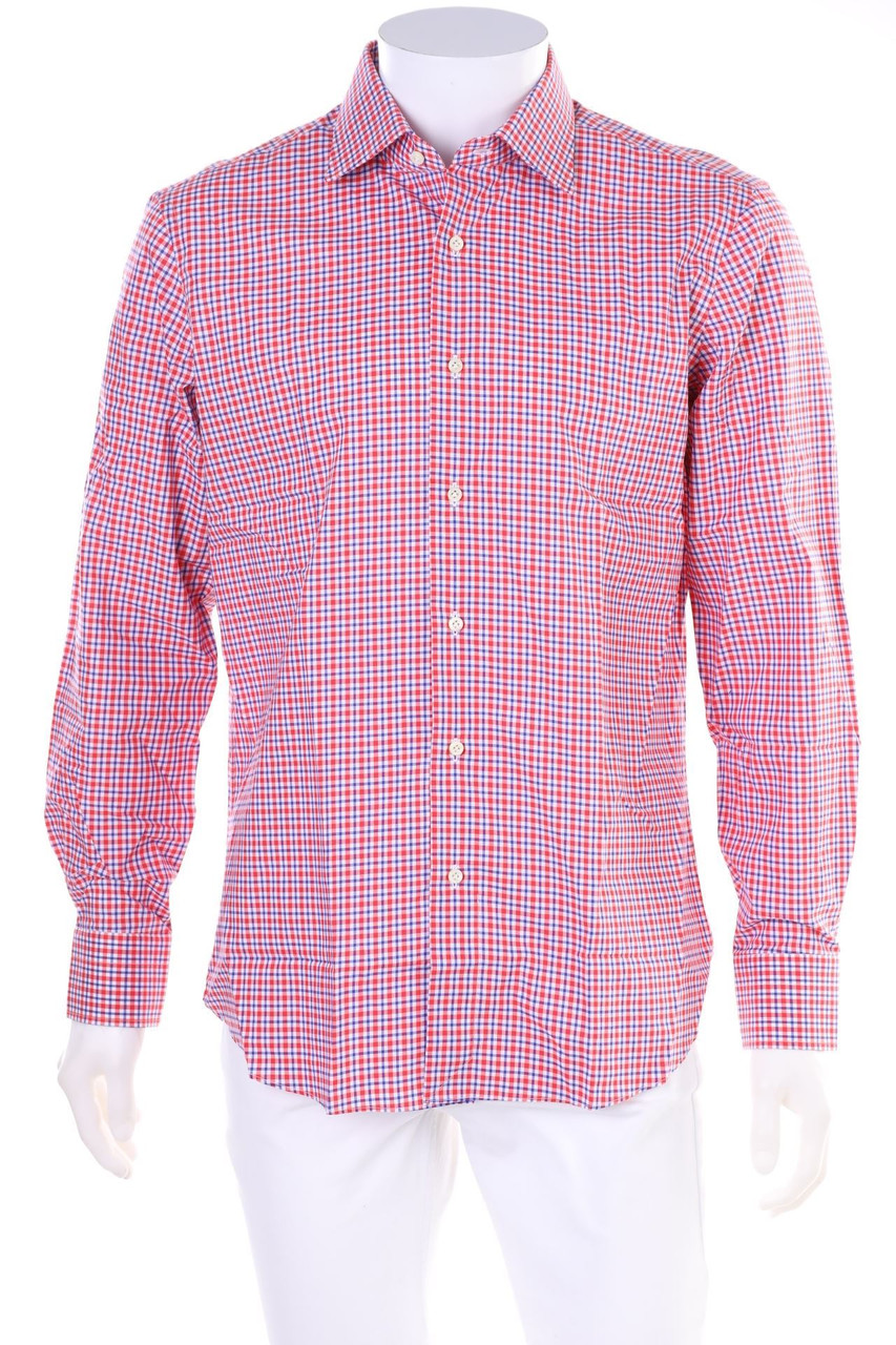 SIMEONE NAPOLI - kariertes Hemd - 40