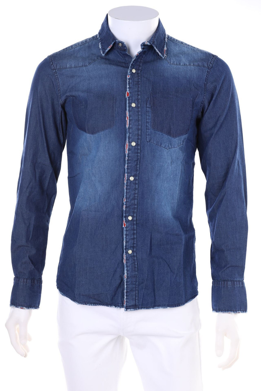 ORIGINAL VINTAGE STYLE - Destroyed-Jeans-Hemd - XS