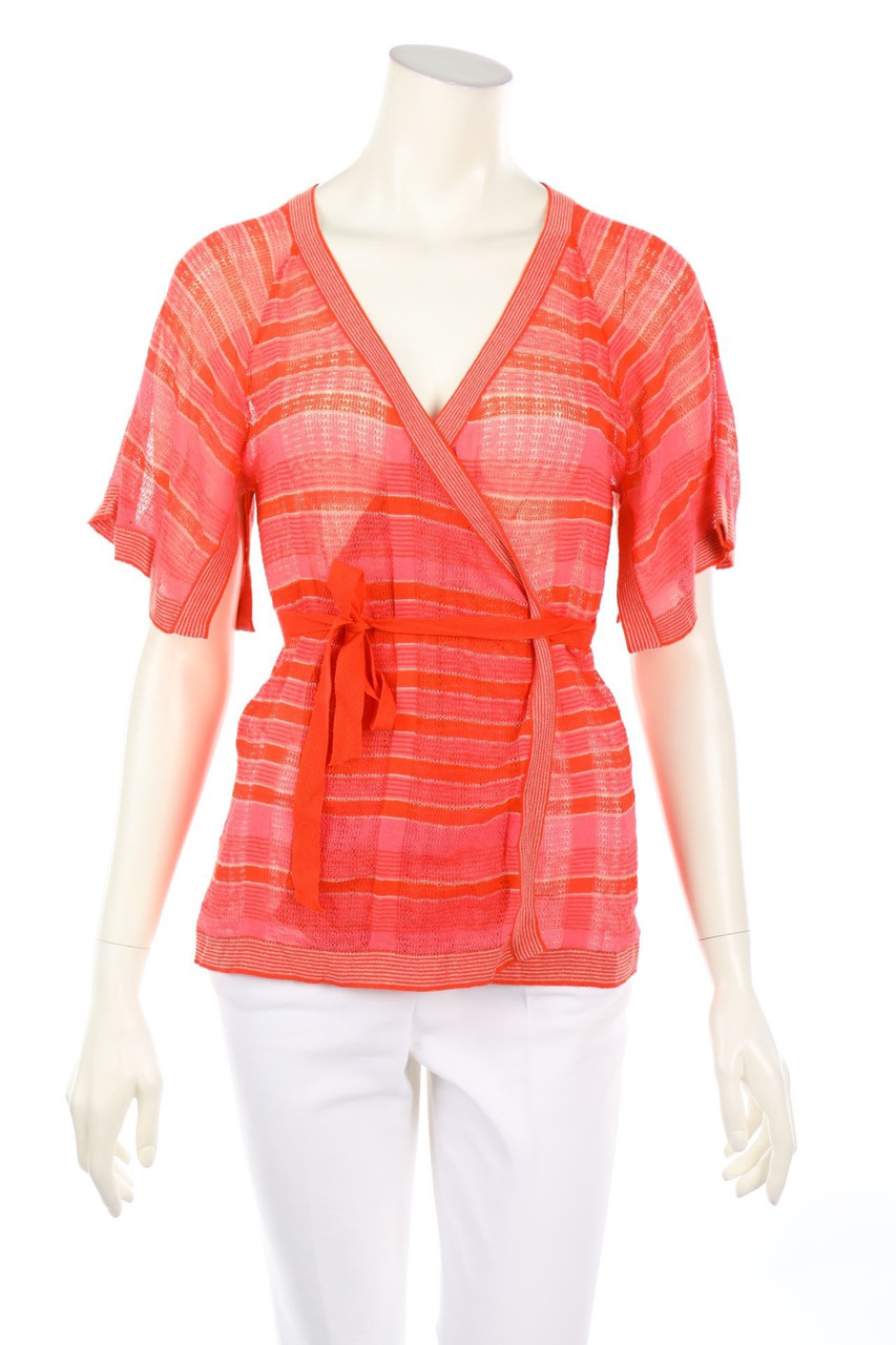MATHILDE PLUME - Wickel-Cardigan mit Glitzer - D 32