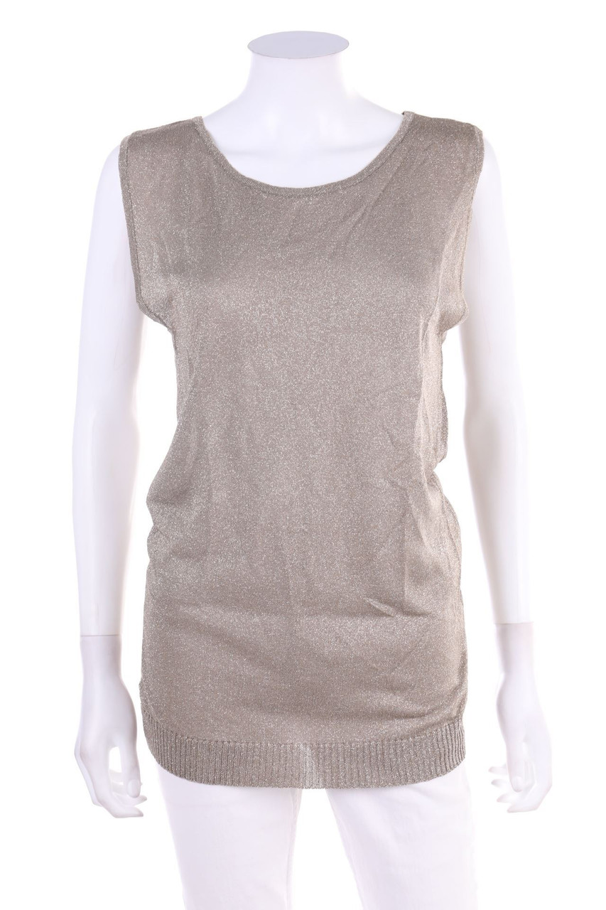 NOTSHY - Glitzer-Strick-Top - L