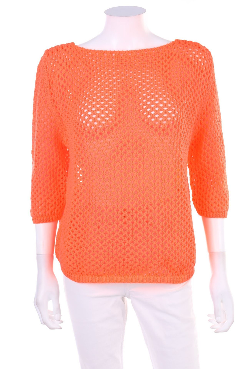 PINKO TAG - Strick-Pullover mit tiefem Rückenausschnitt - L