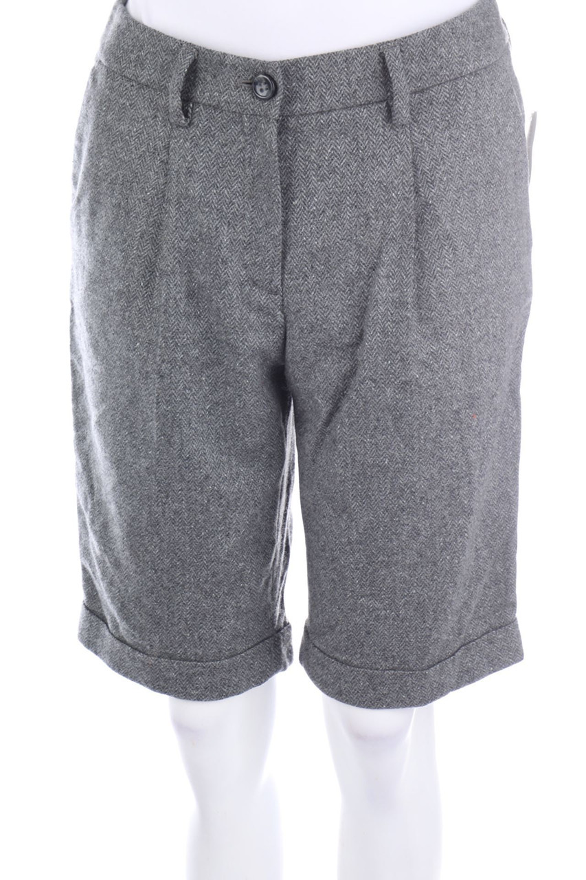 olsen - Shorts aus Schurwoll-Mix mit Seide - D 34