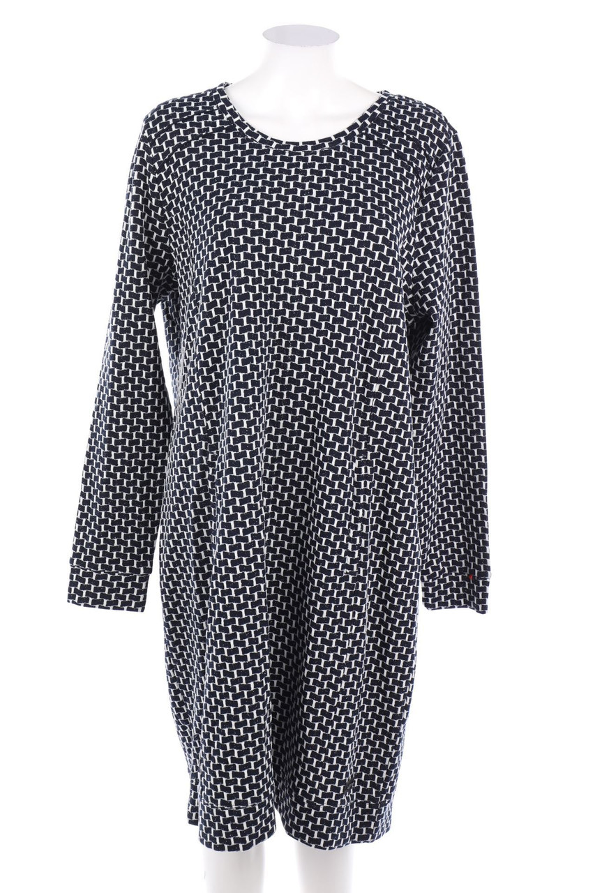 Soquesto - Shift-Kleid mit geometrischem Muster - D 44