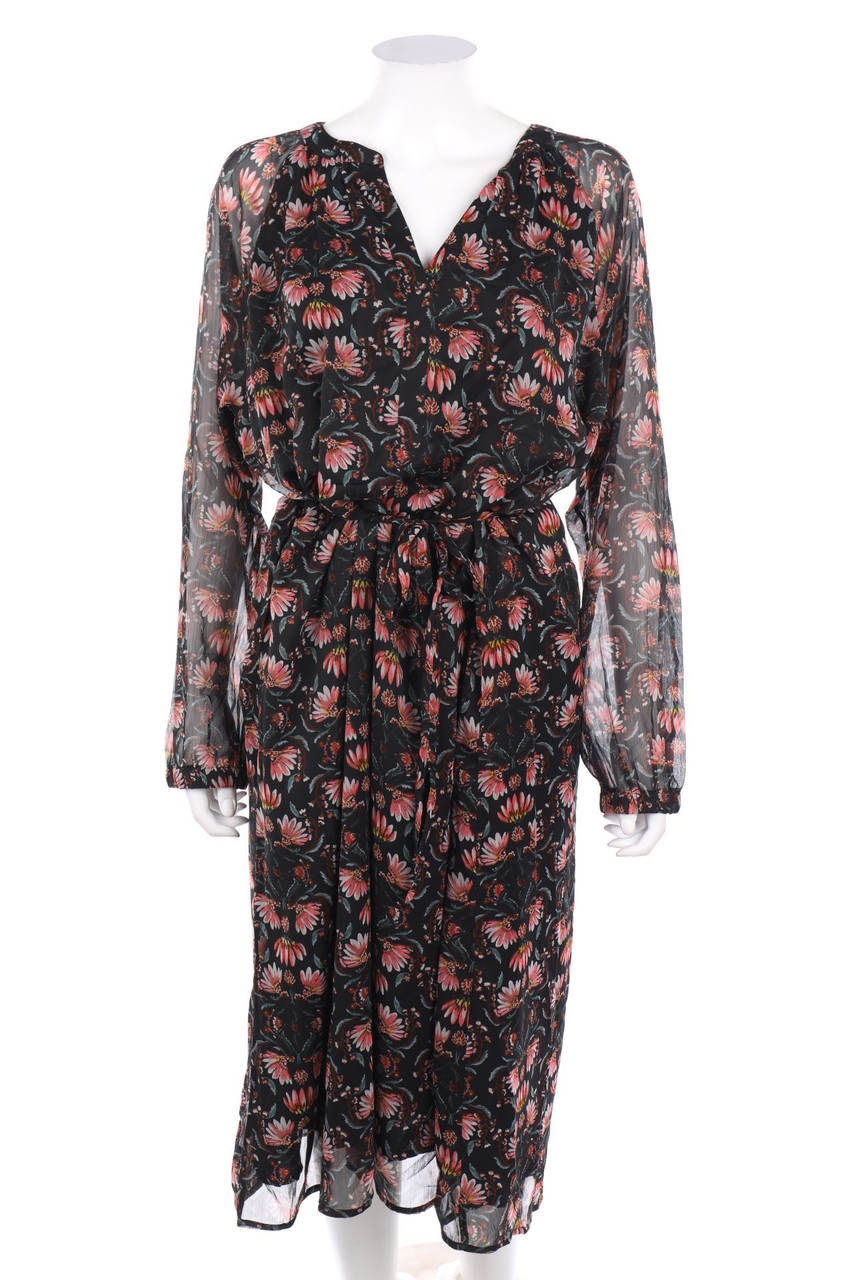 Street One - Midikleid mit Blumen-Print - D 44