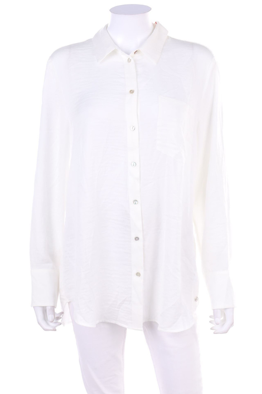 s.Oliver - Satin-Bluse - D 42