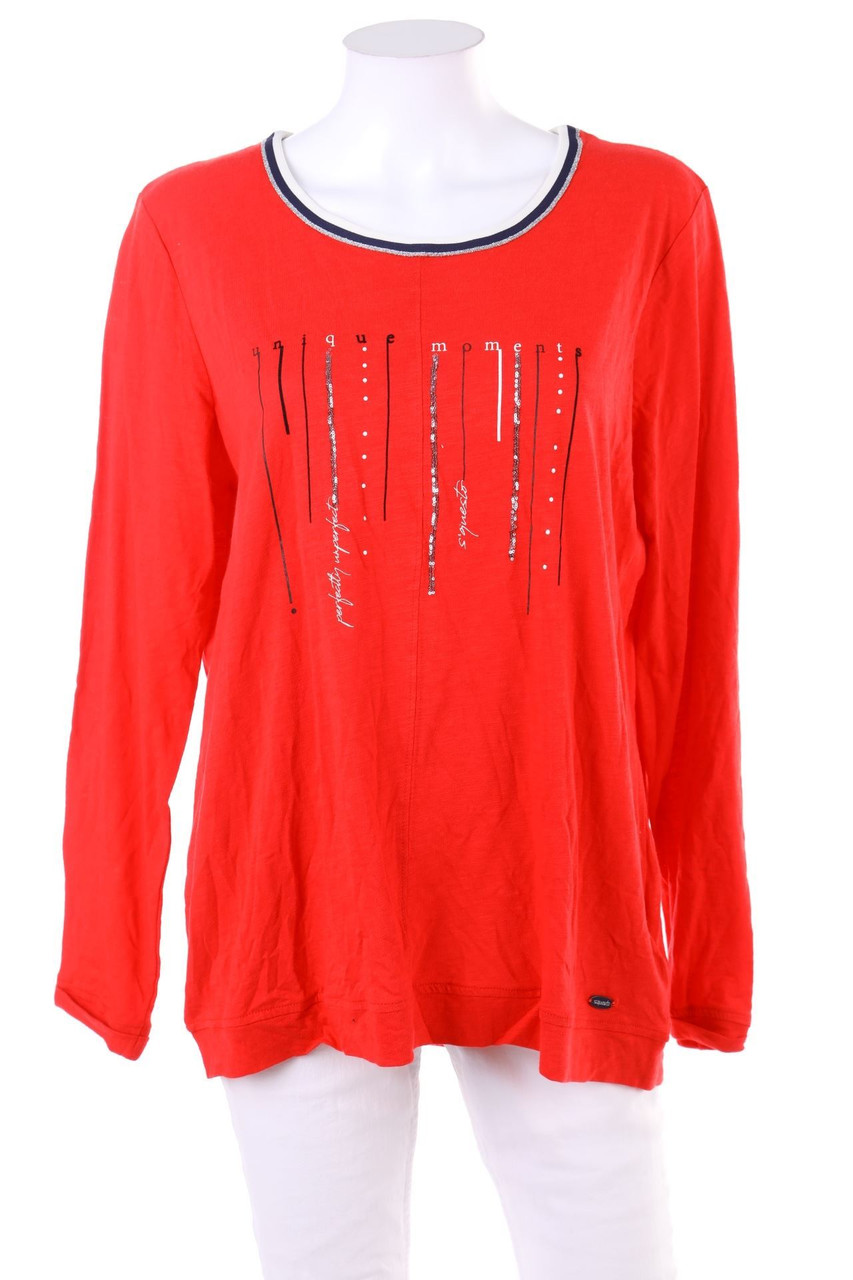 Soquesto - Longsleeve-Shirt mit Pailletten - D 42