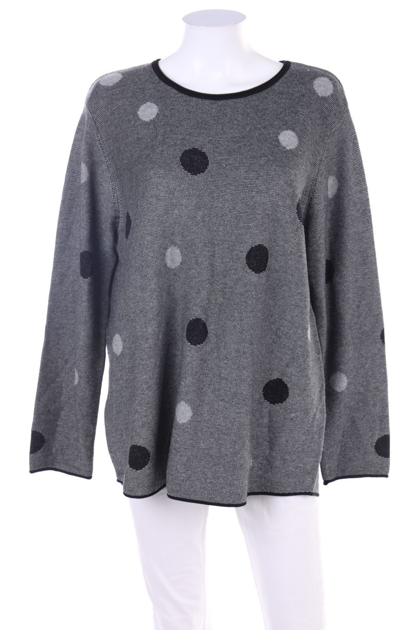 NAVIGAZIONE - Strick-Pullover mit Punkten - D 44