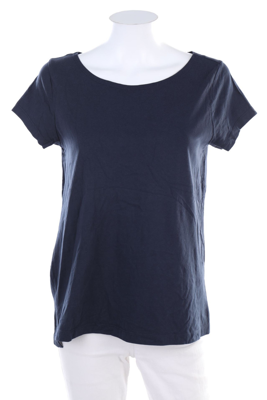 JACQUELINE de YONG - Baumwoll-Kurzarm-Shirt - M