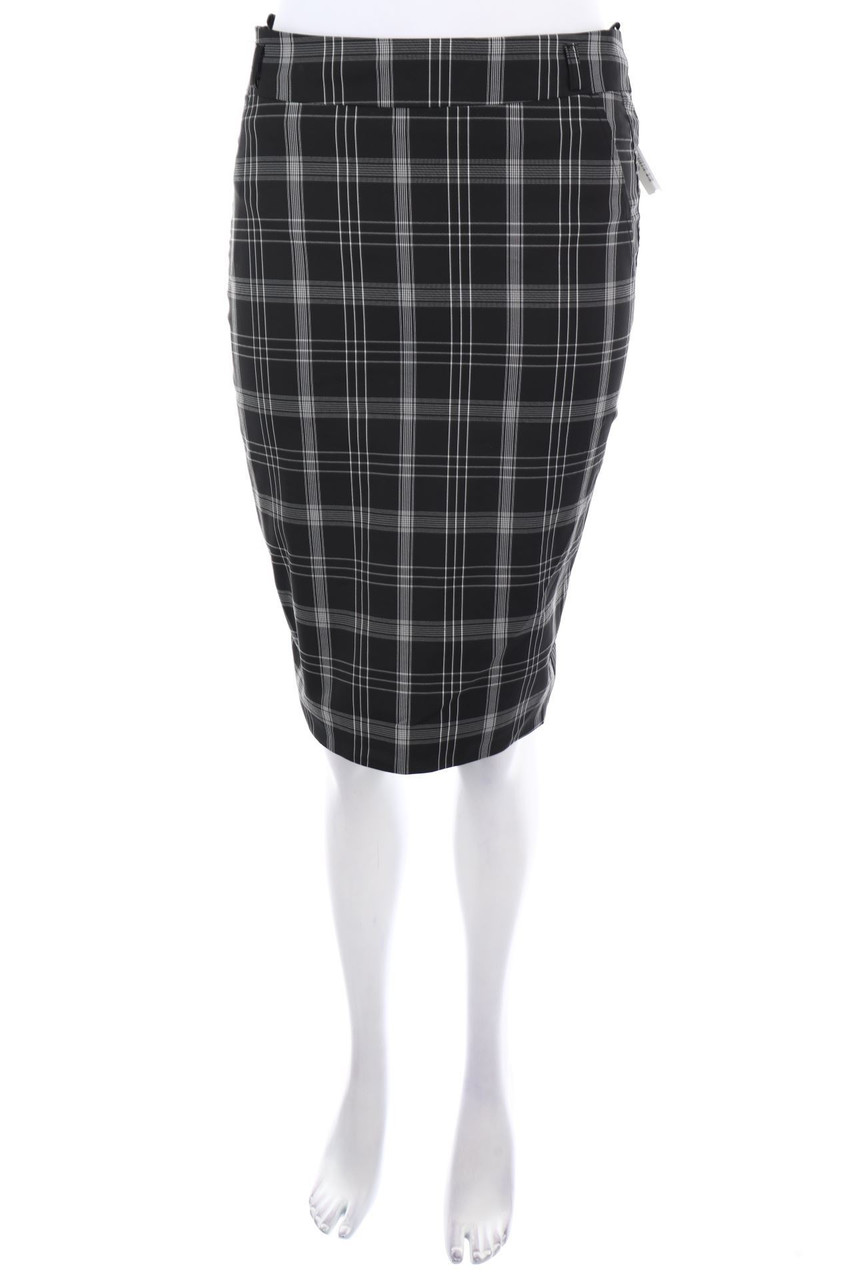 SECONDHAND - Rock mit Karo-Muster - D 38