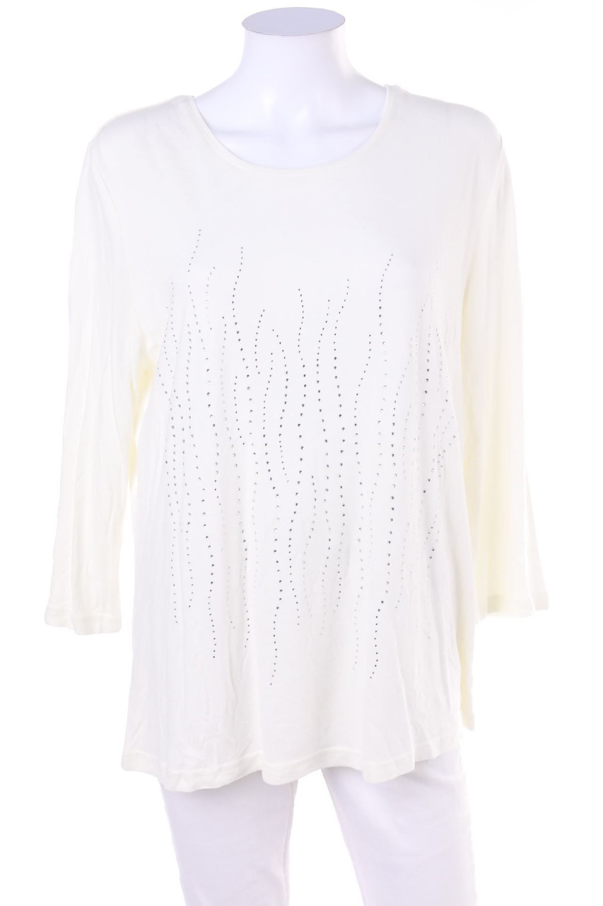 NAVIGAZIONE - Shirt mit Strass-Steinen - D 44