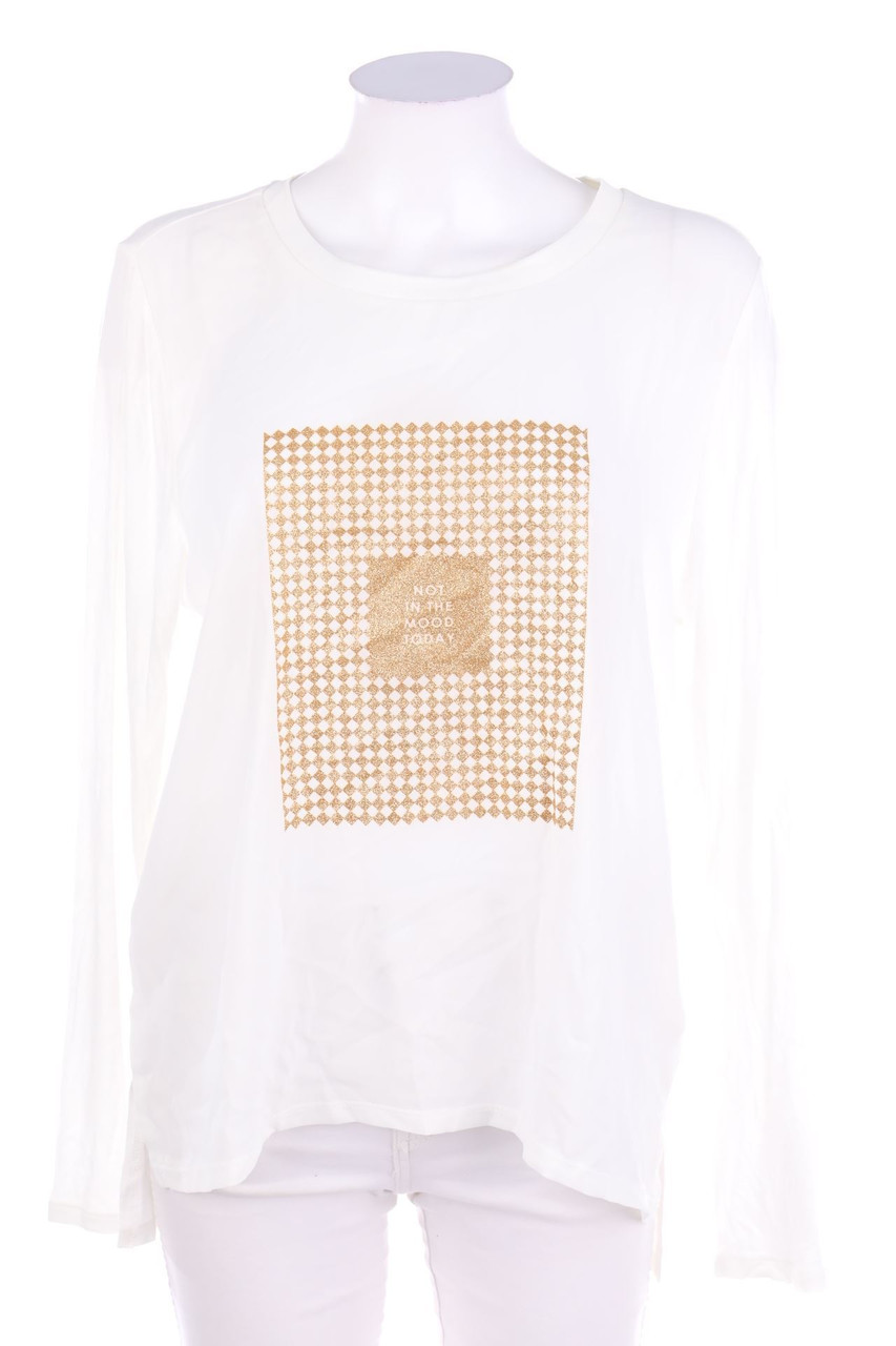 BROADWAY - Longsleeve-Shirt mit Glitzer - L