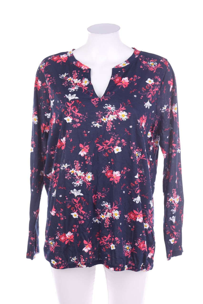 FRYDAY - Bluse mit Blumen-Print - D 44